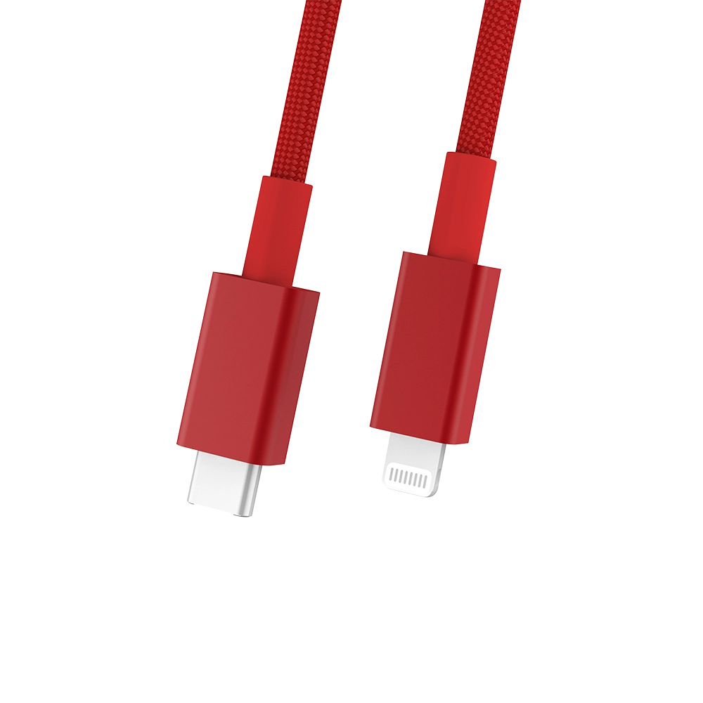 3A Lightning USB C Red New 3