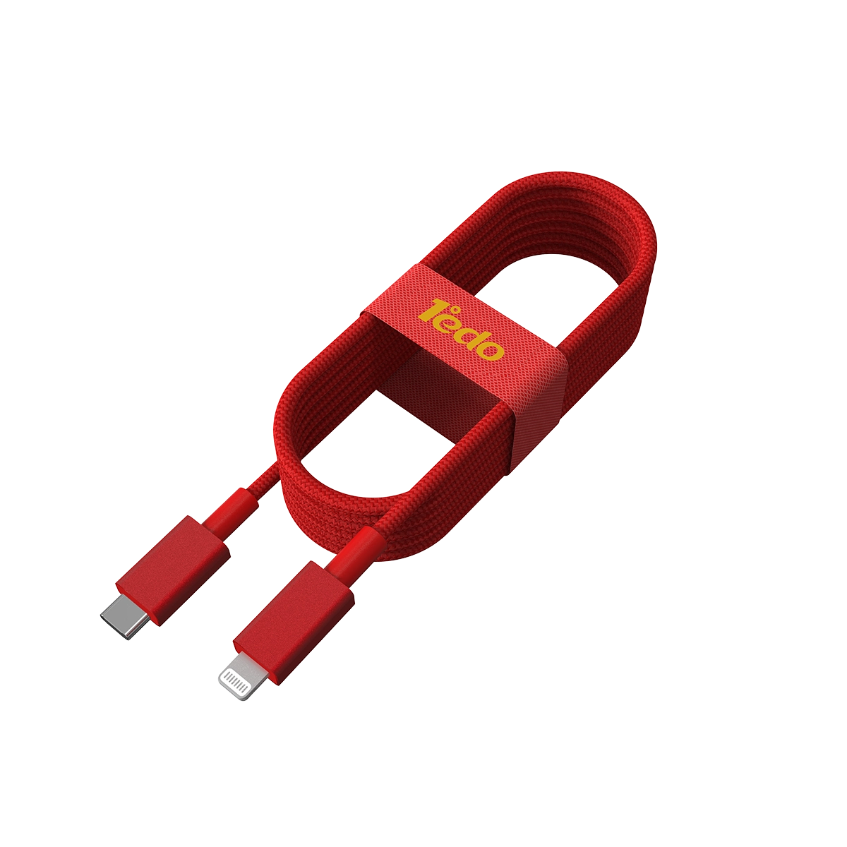 3A Lightning USB C Red New